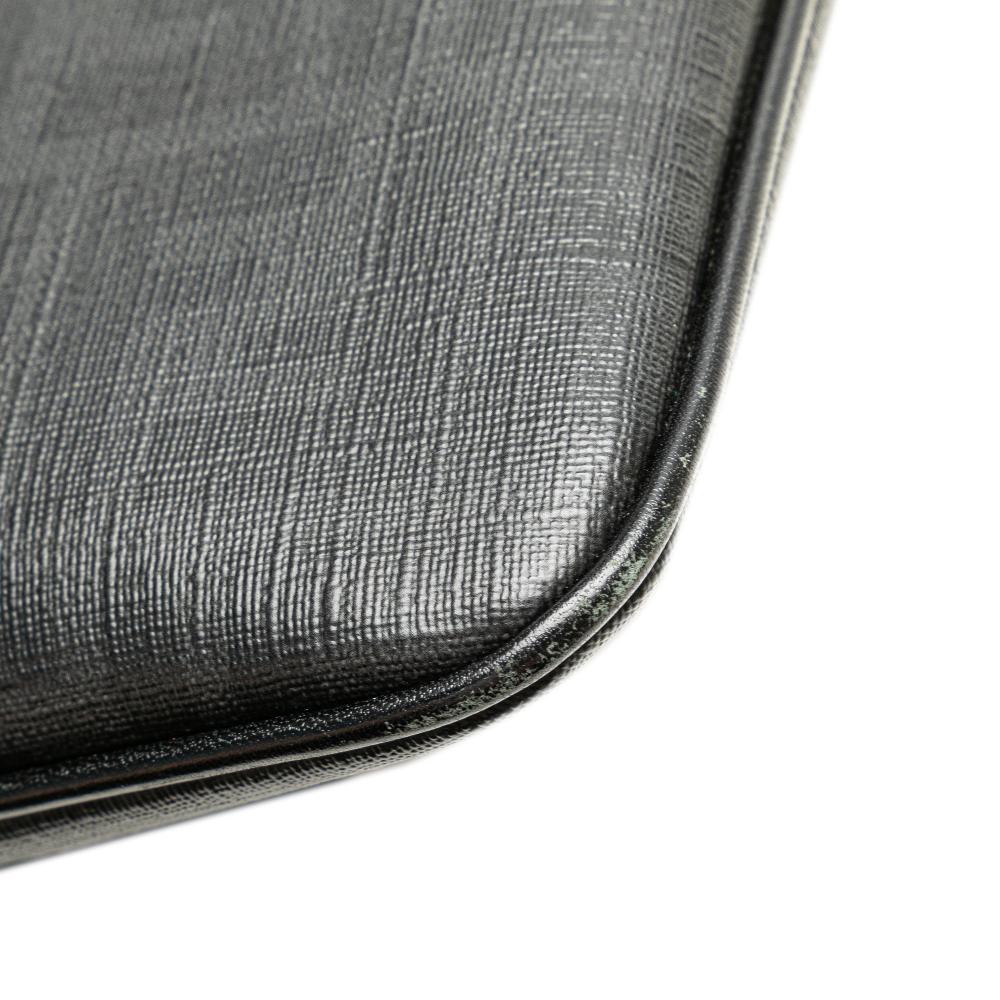 Black Fabric Fendi Crossbody Bag
