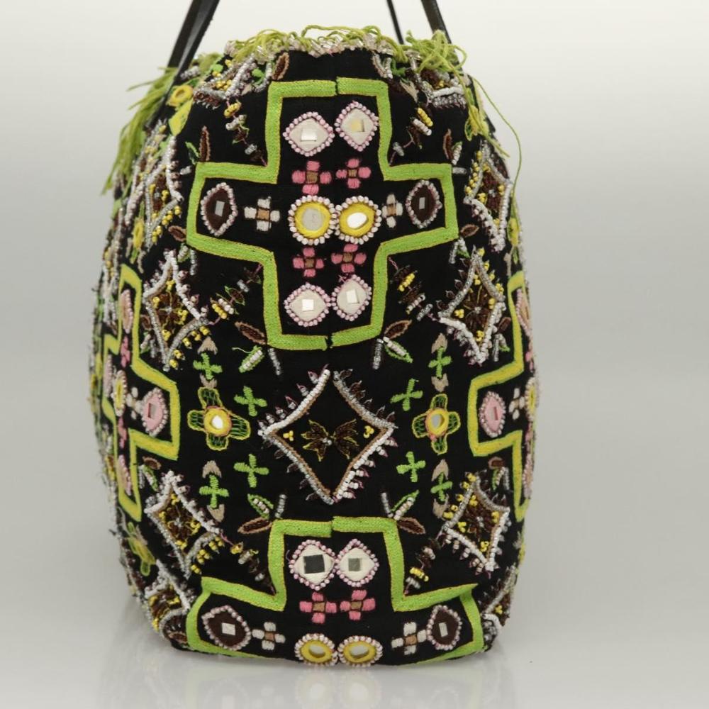 Black Fabric Fendi Tote