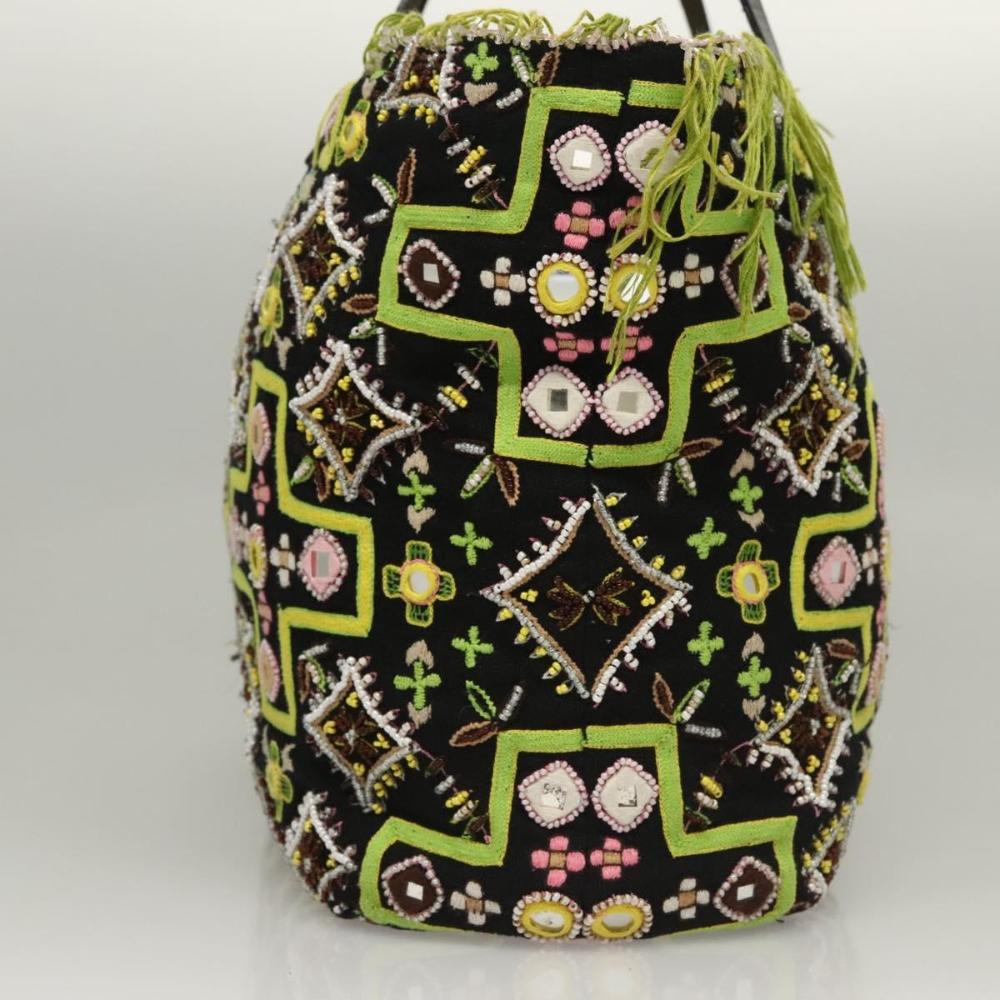 Black Fabric Fendi Tote