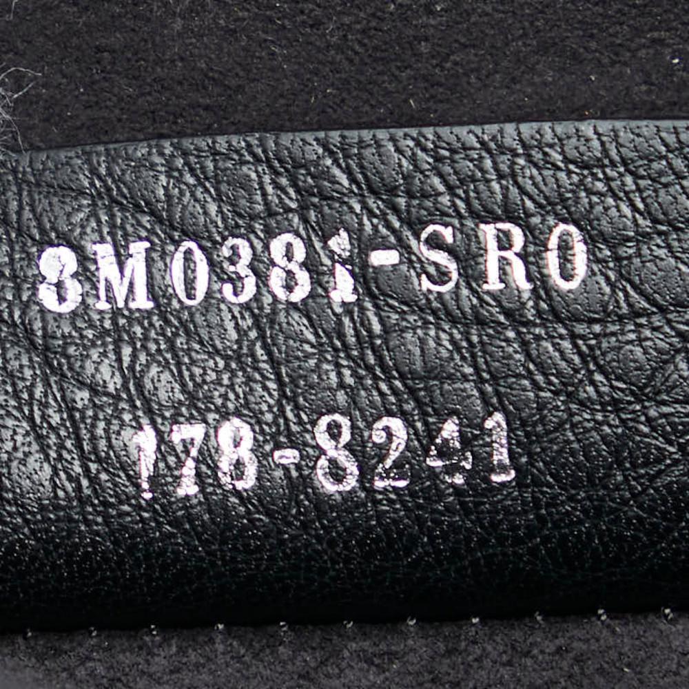 Black Leather Fendi Shoulder Bag