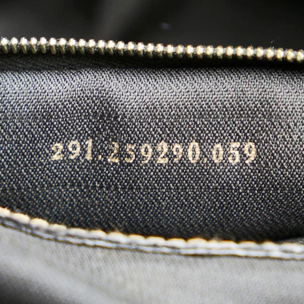 Brown Canvas Fendi Backpack