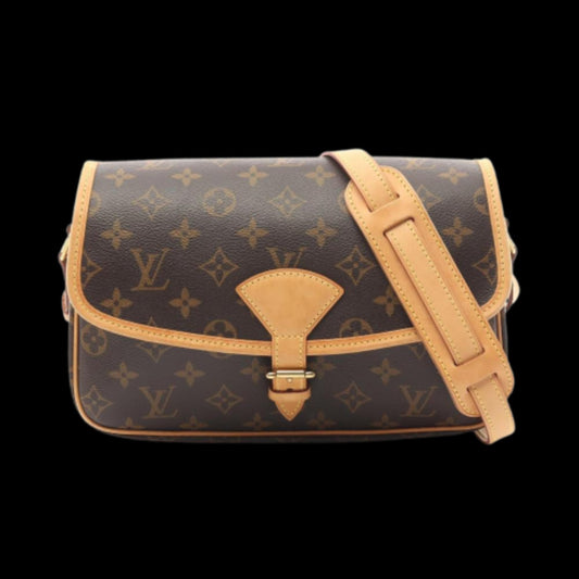 Brown Canvas Fendi Crossbody Bag