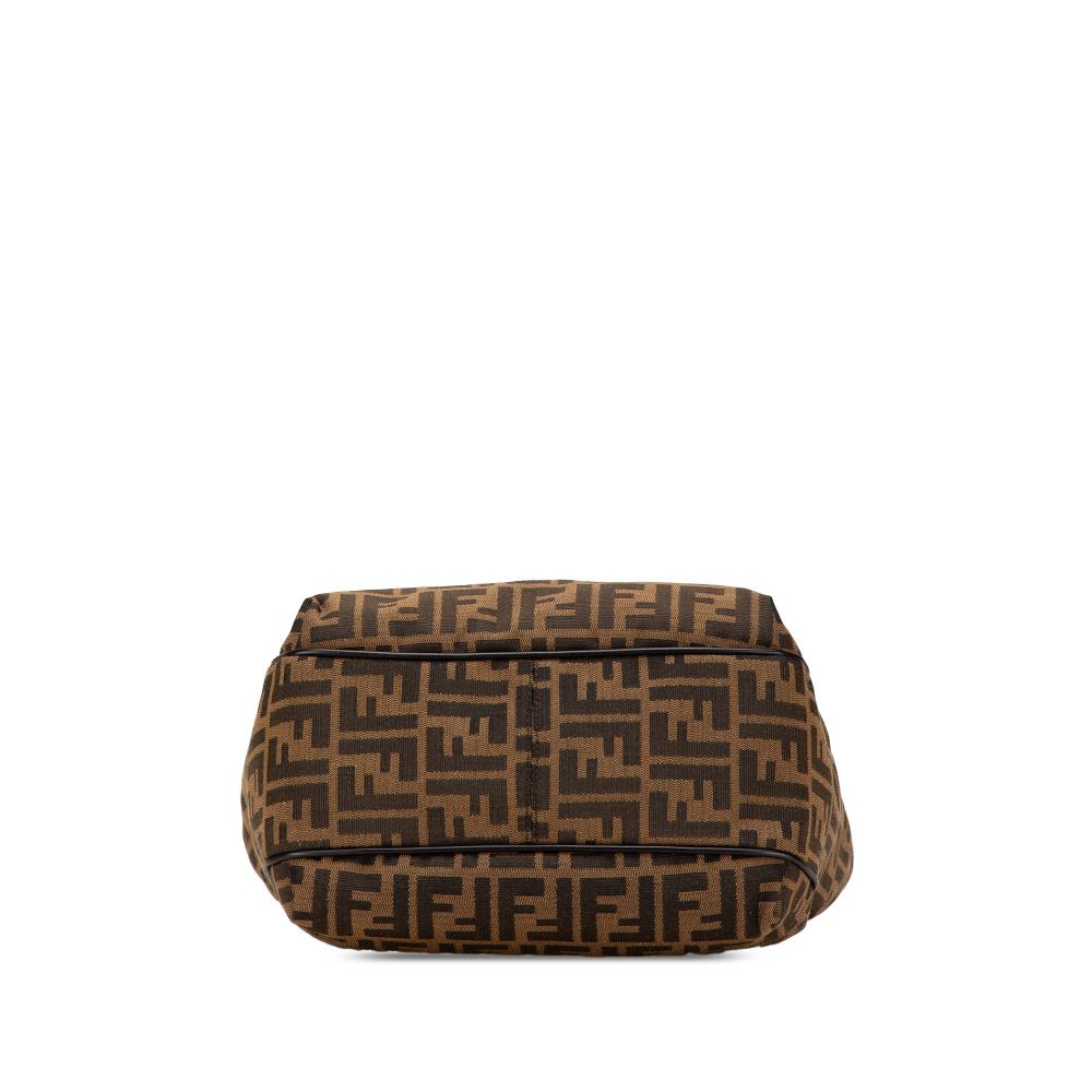 Brown Canvas Fendi Tote