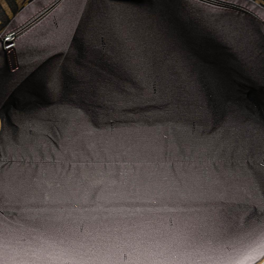 Brown Fabric Fendi Tote