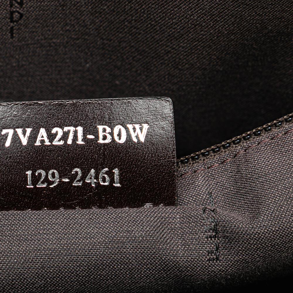 Brown Fabric Fendi Tote