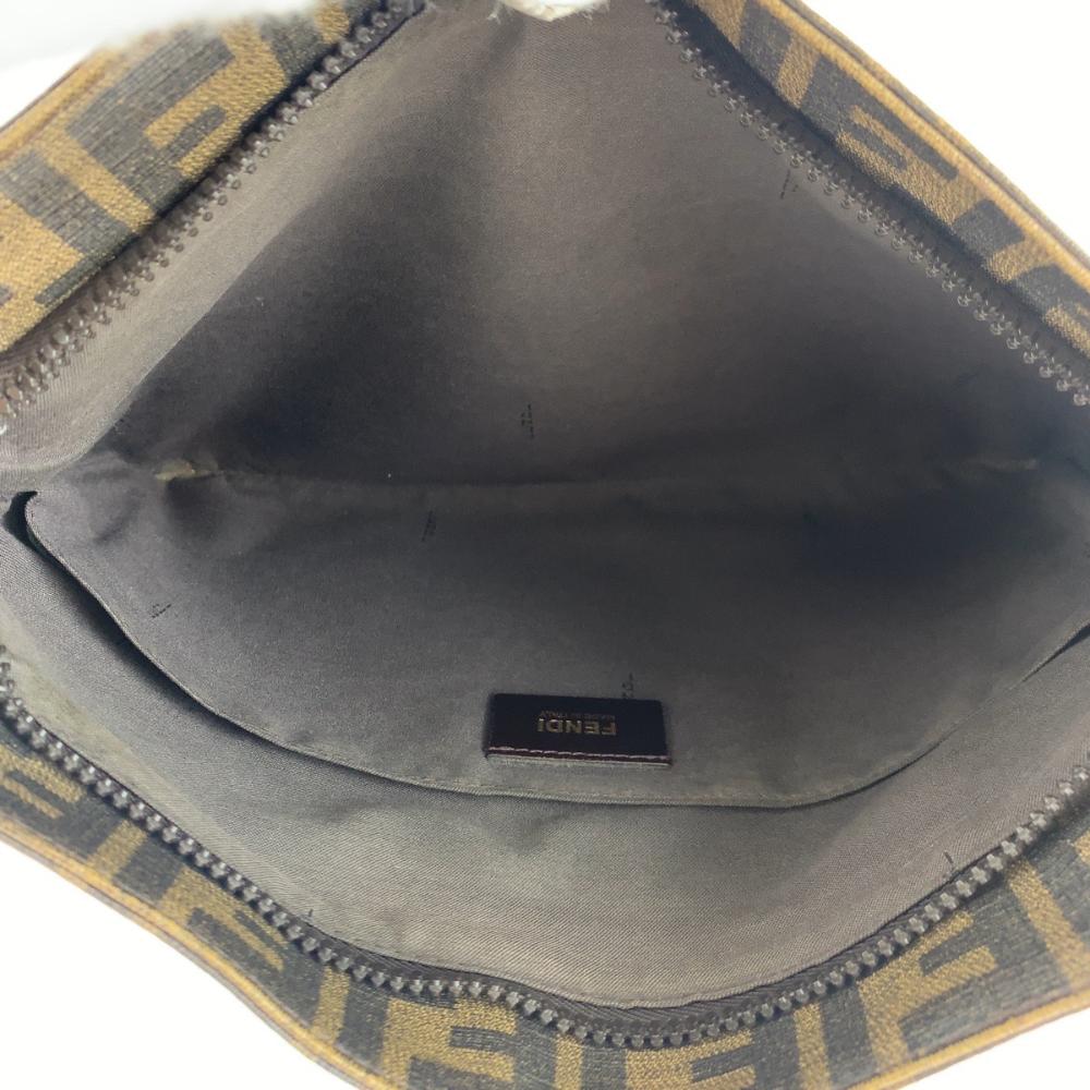 Brown Plastic Fendi Crossbody Bag