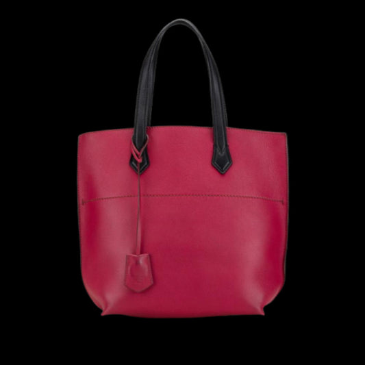 Pink Leather Fendi Tote