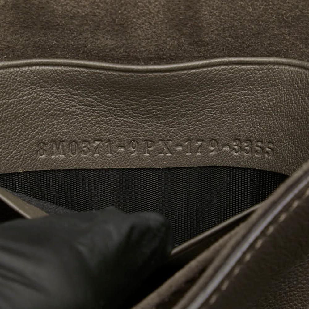 Red Leather Fendi Crossbody Bag