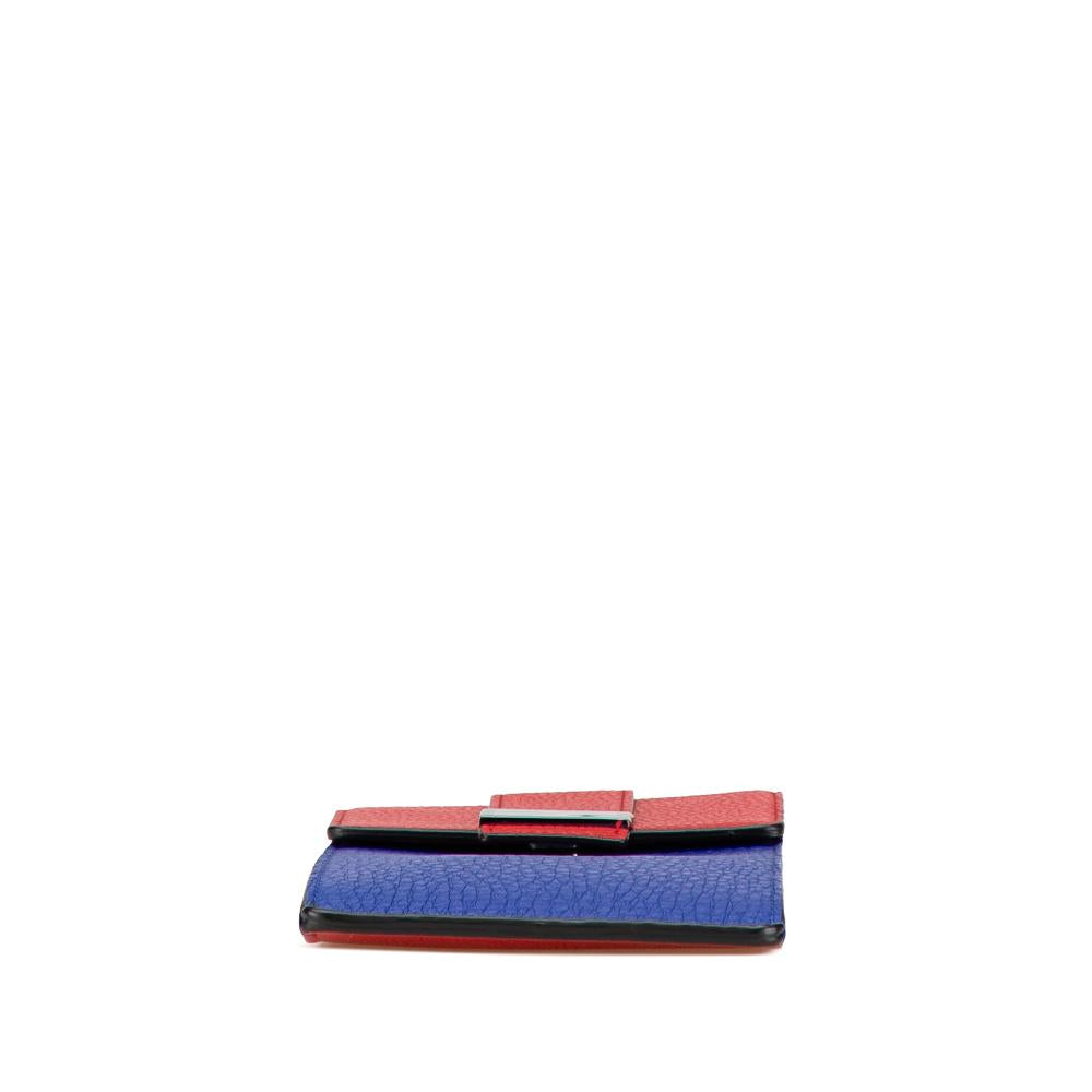 Red Leather Fendi Crossbody Bag
