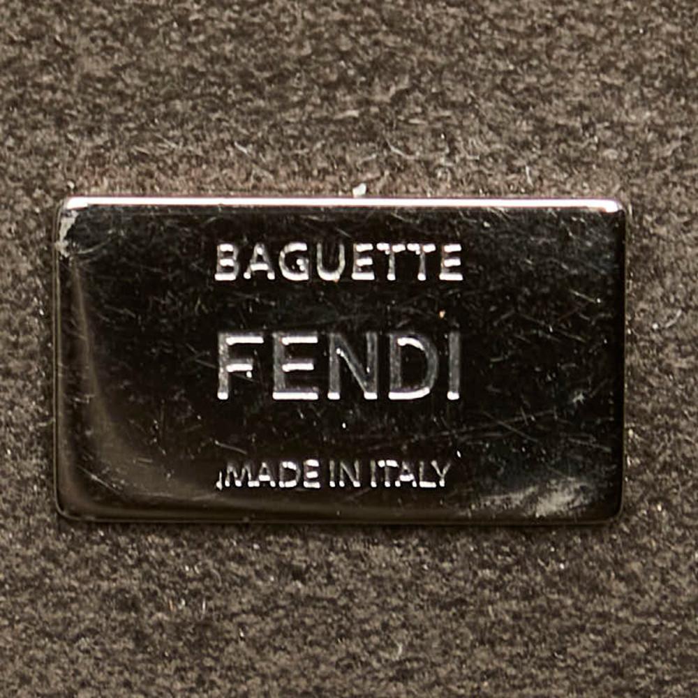 Red Leather Fendi Crossbody Bag