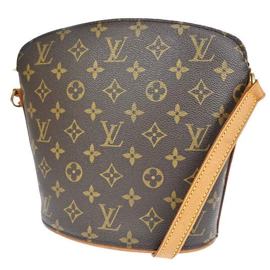 Louis Vuitton Drouot  Canvas Shoulder Bag ()