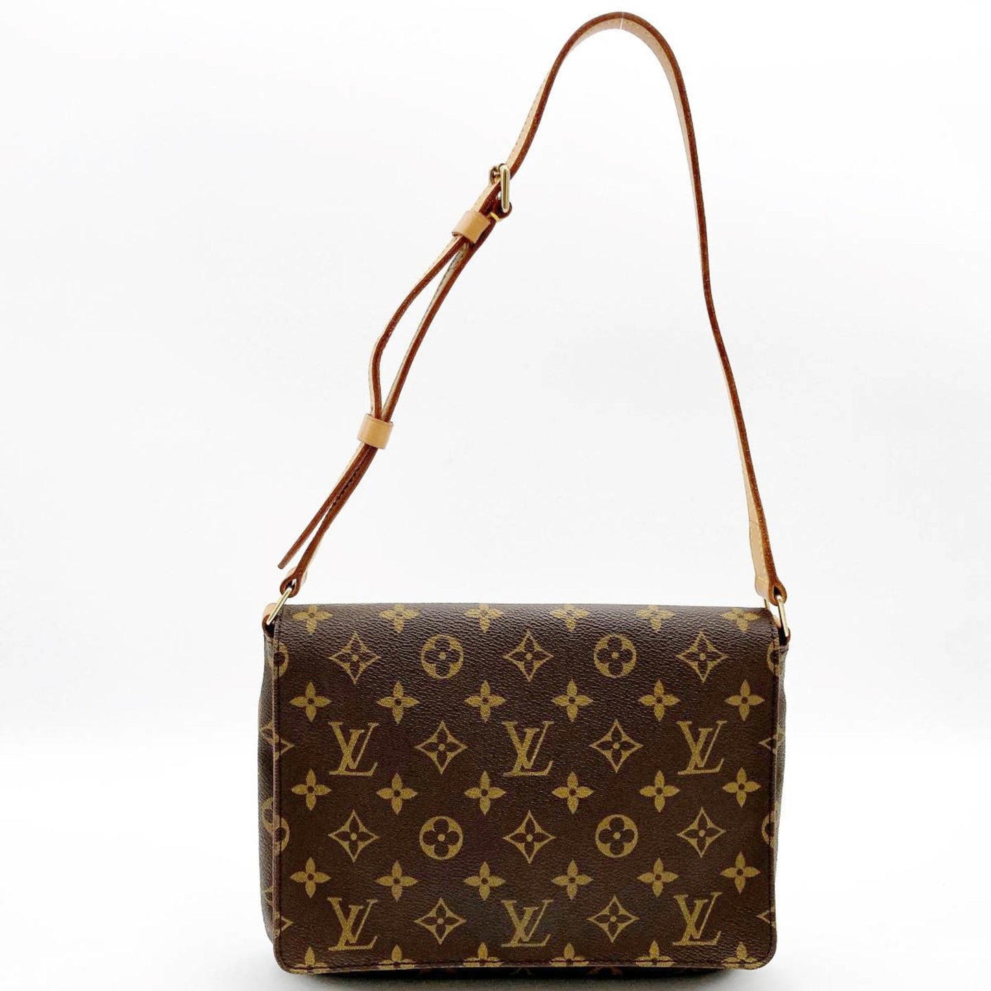 Louis Vuitton Musette Tango  Canvas Shoulder Bag ()