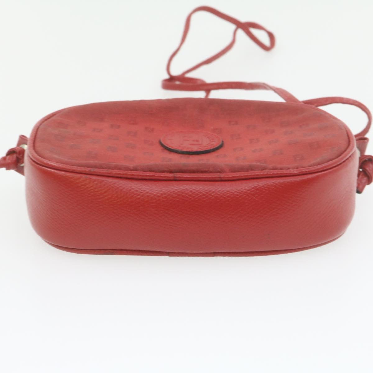 FENDI Shoulder Bag Red  am864g