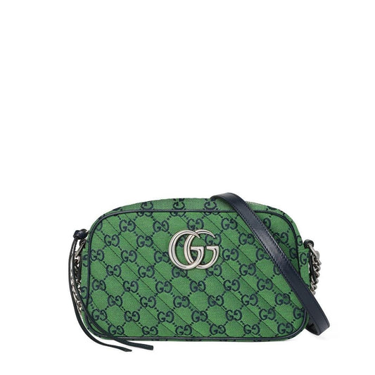 Gucci-GG Marmont Quilted Crossbody Bag - Runway Catalog