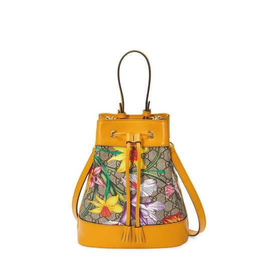 Gucci-Ophidia Flora Pattern Backpack - Runway Catalog