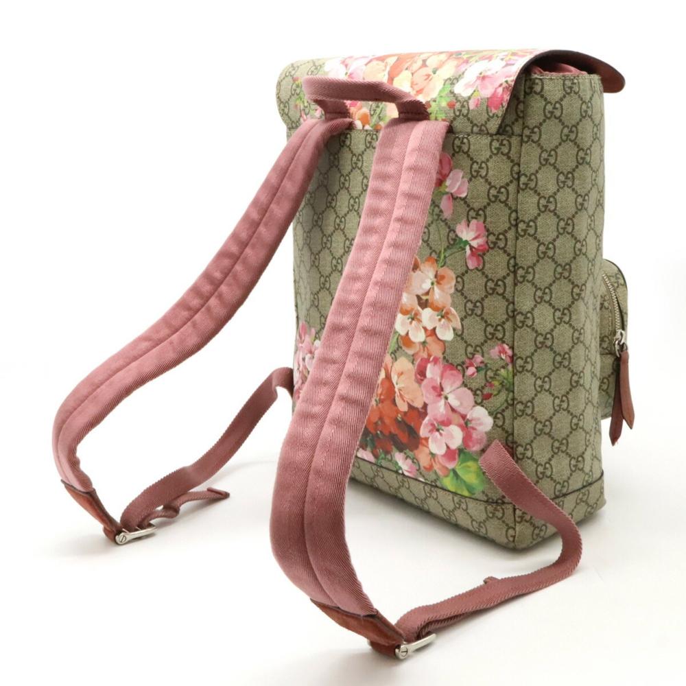 Beige Fabric Gucci Backpack