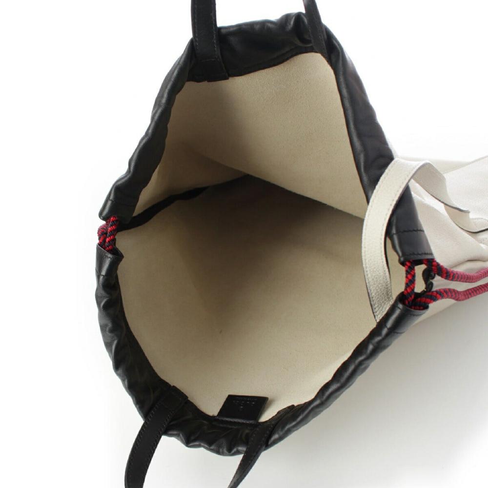 Beige Leather Gucci Backpack