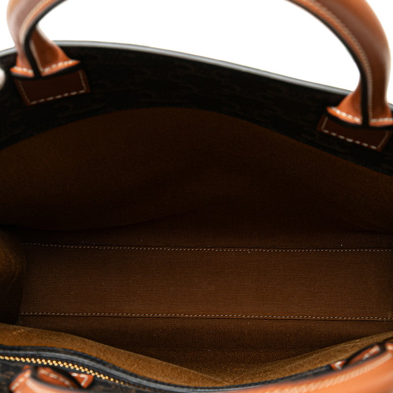 Celine PVC Leather Triomphe Vertical Cabas 2way Bag