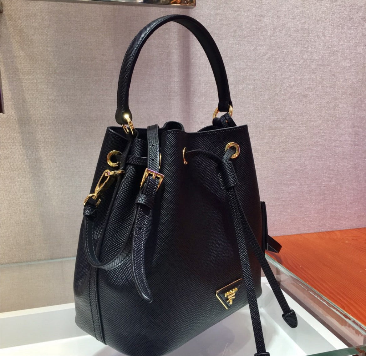 Prada woman shoulder handbag