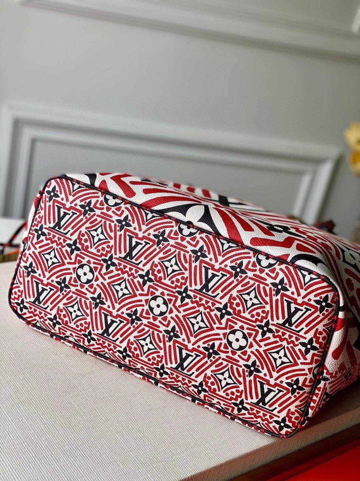 Louis Vuitton Crafty Neverfull MM  Tote Bag