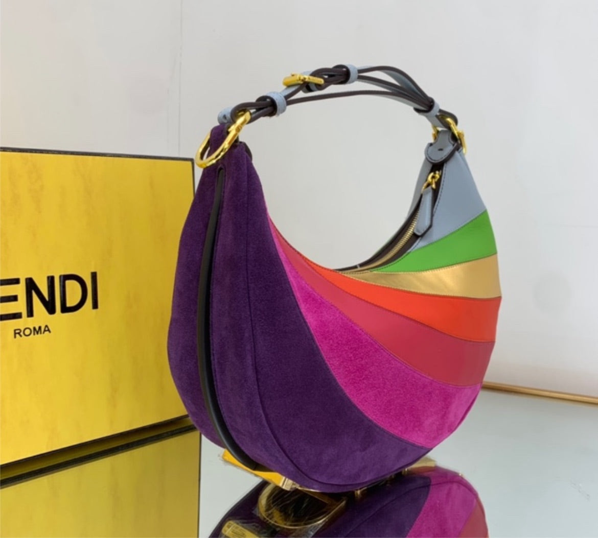 Colorful Fendi woman handbag