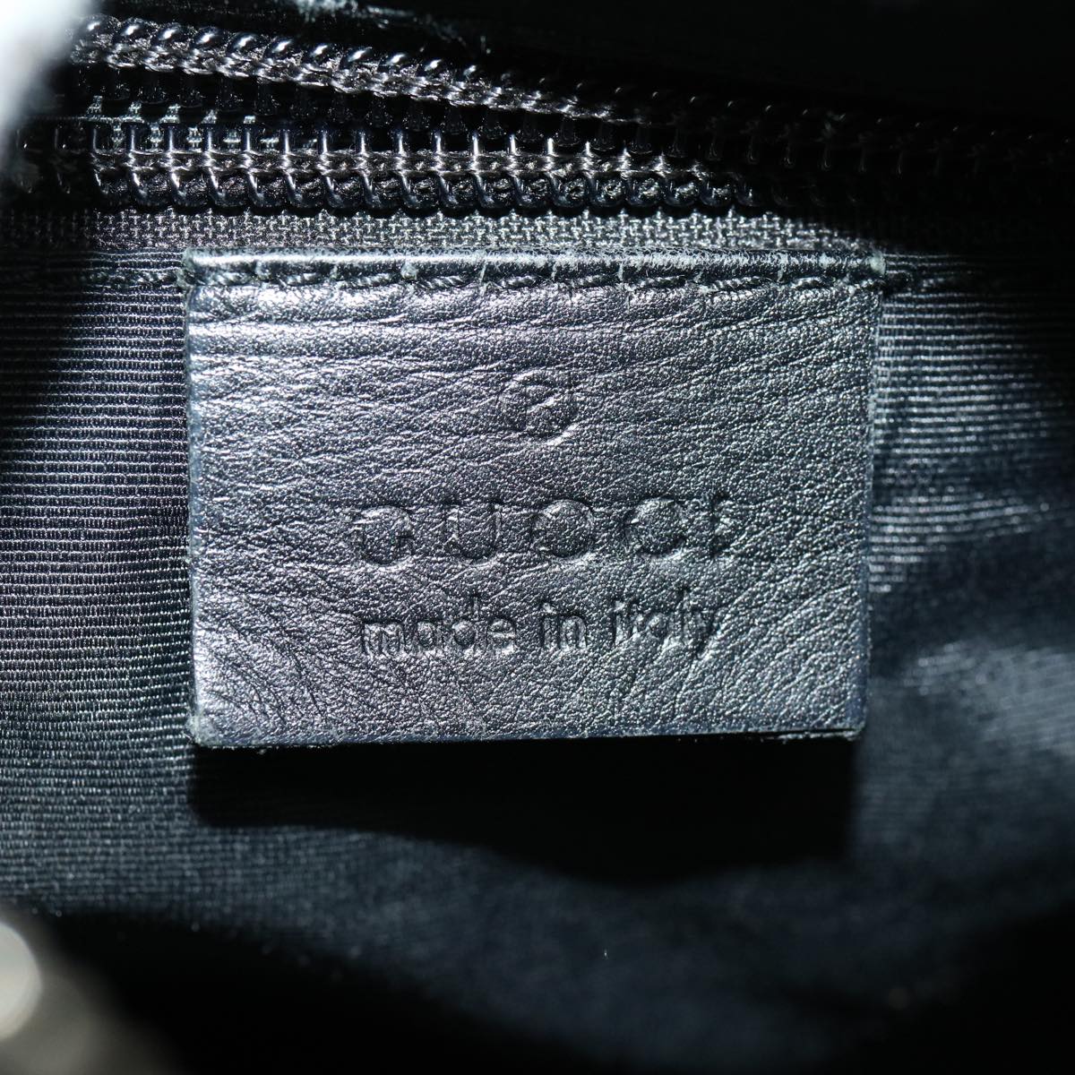 GUCCI GG Canvas Shoulder Bag Black  ki2082