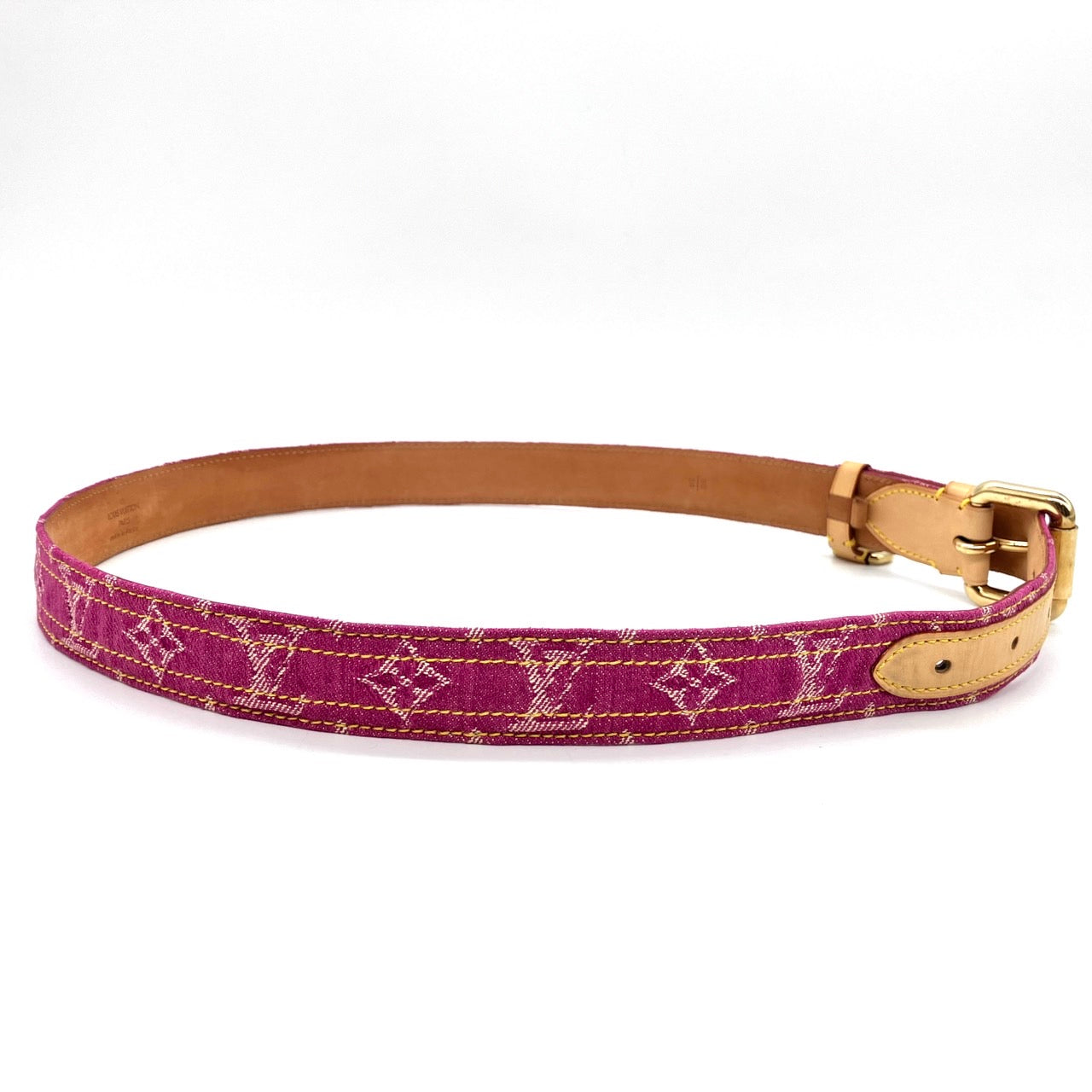 LOUIS VUITTON Denim Belt