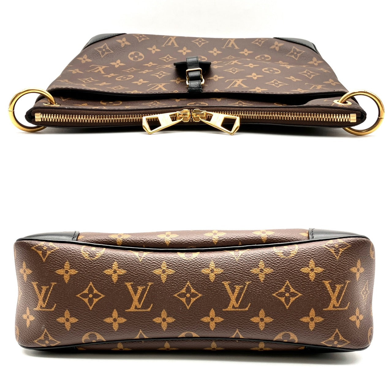 LOUIS VUITTON Monogram Odeon MM shoulder bag