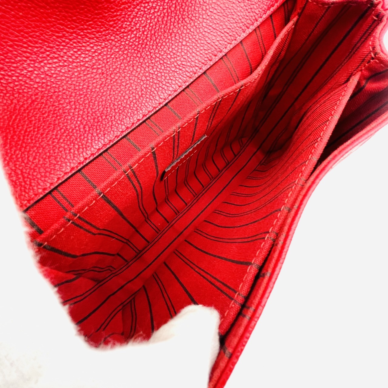 LOUIS VUITTON Empreinte Metis Monogram 2WAY Red