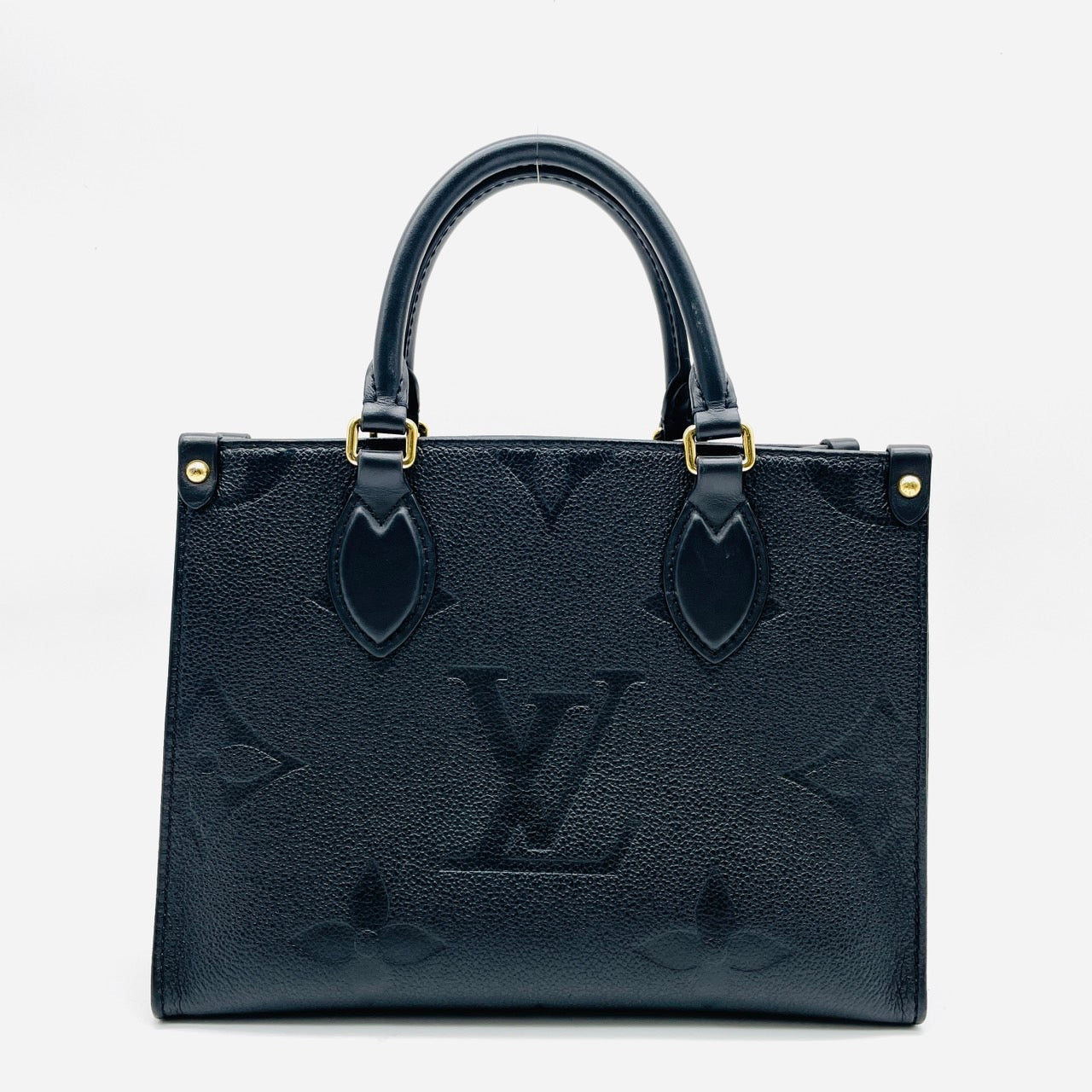 LOUIS VUITTON On the Go PM RFID IC chip shoulder bag