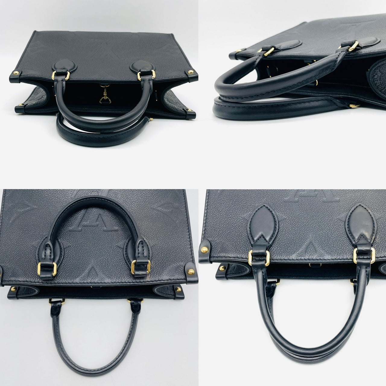 LOUIS VUITTON On the Go PM RFID IC chip shoulder bag