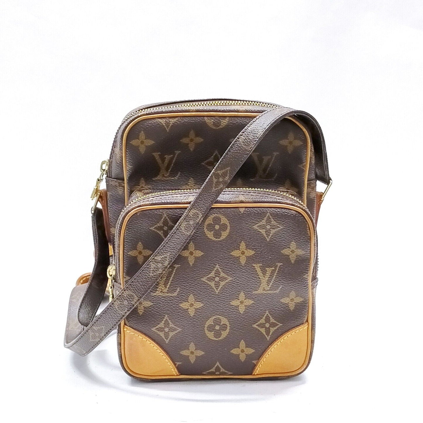 Louis Vuitton Amazon Browns Monogram Crossbody Bag