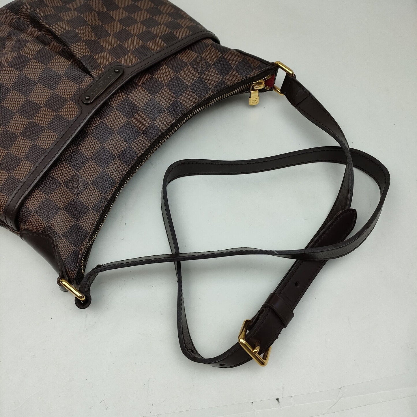 Louis Vuitton Bloomsbury PM Damier Ebene Crossbody Bag