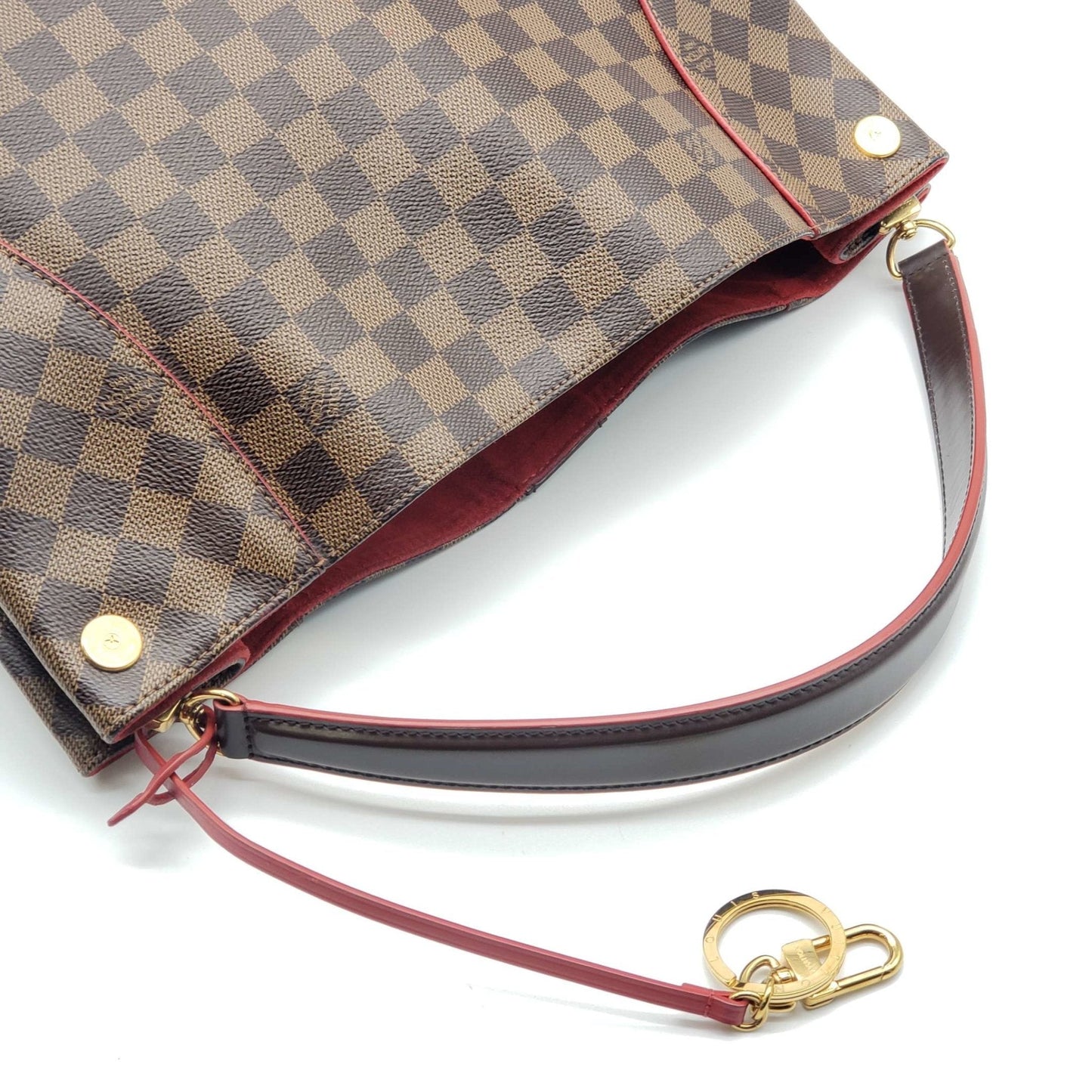 Louis Vuitton Caissa Damier EbeneHobo Shoulder Bag