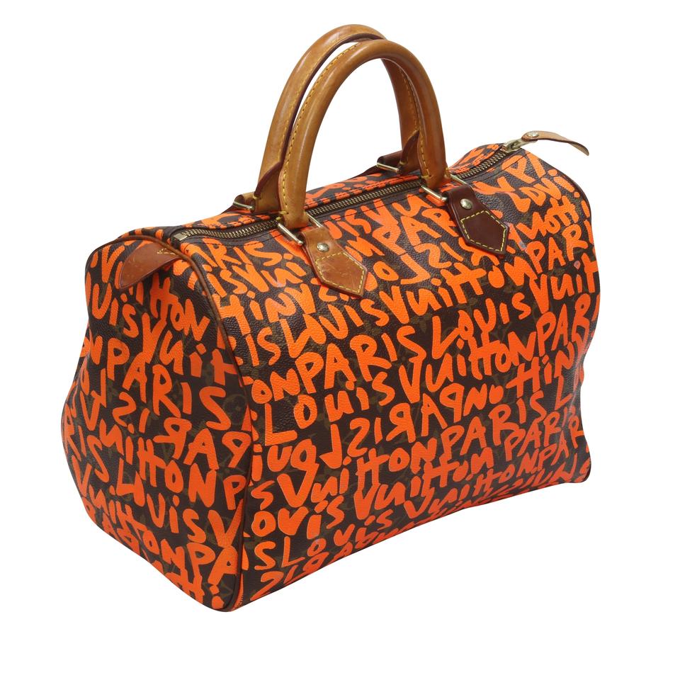 Louis Vuitton Graffiti Speedy Stephen Sprouse Shoulder Bag LV-0915N-0003