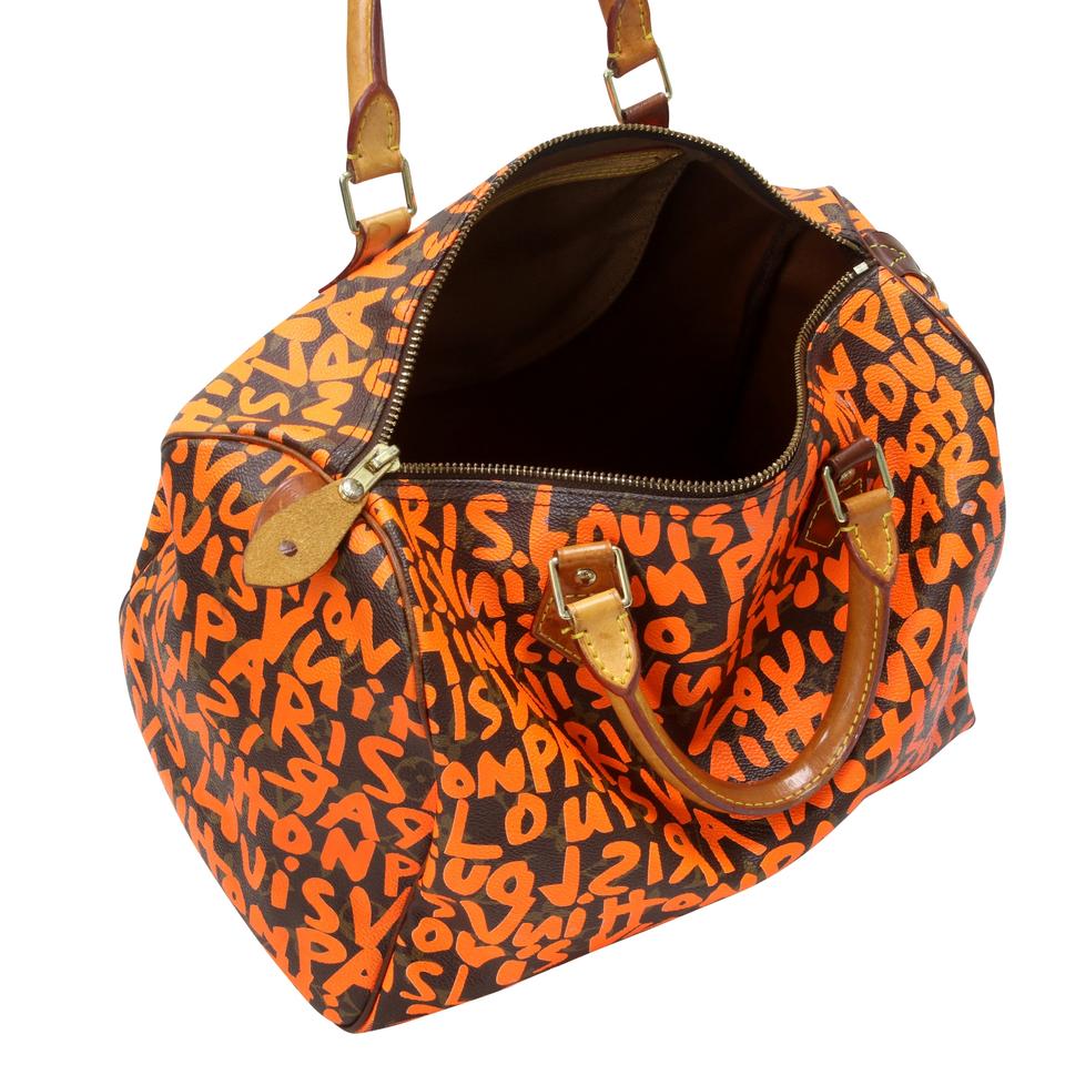 Louis Vuitton Graffiti Speedy Stephen Sprouse Shoulder Bag LV-0915N-0003