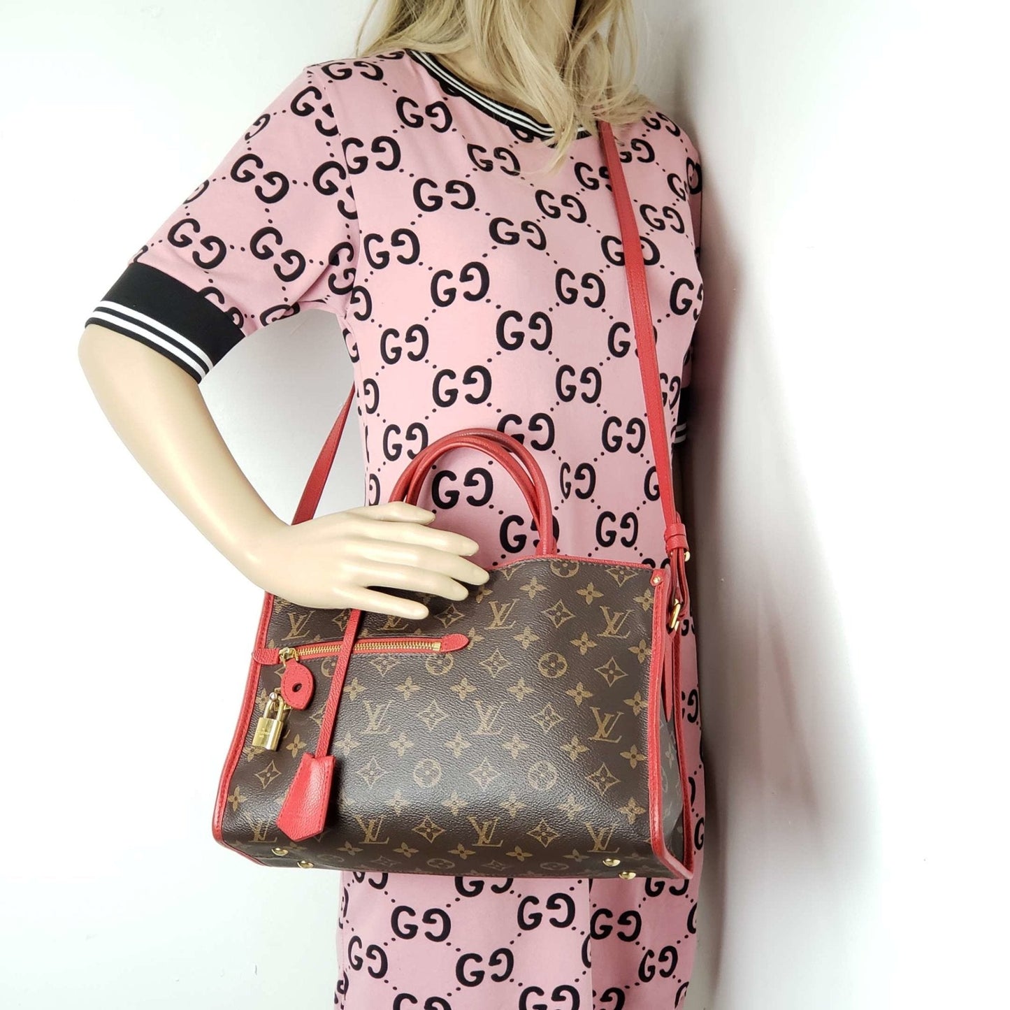 Louis Vuitton Popincourt PM Monogram Shoulder Bag