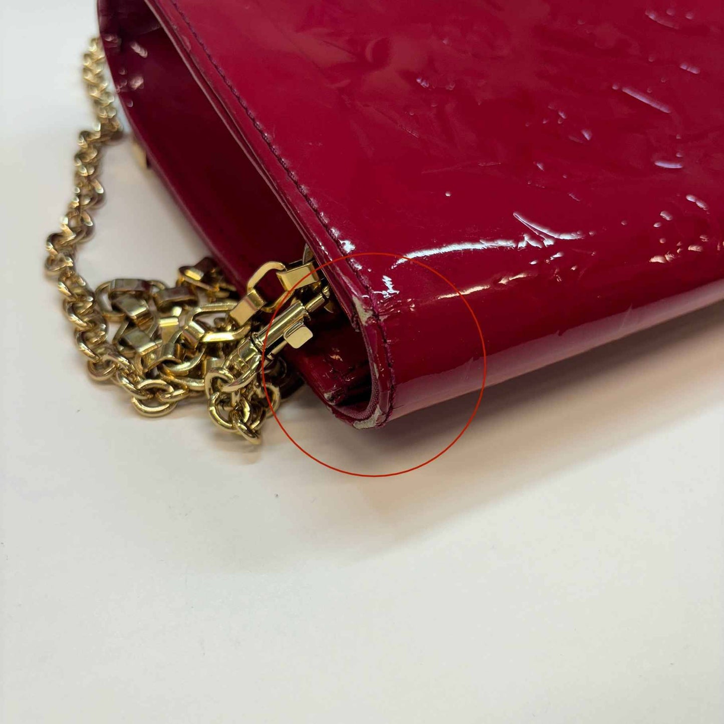 Women's Monogram Vernis Ana Bag Red