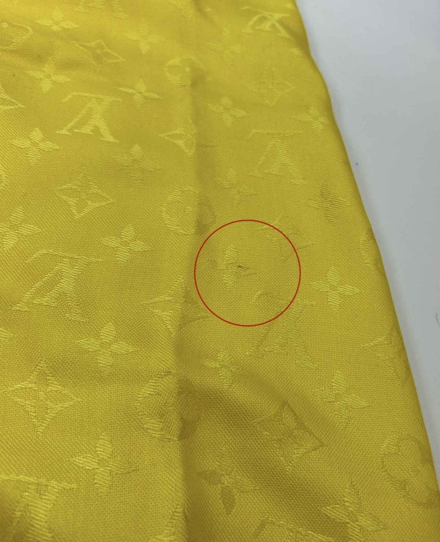 Women's Monogram Shawl Yellow