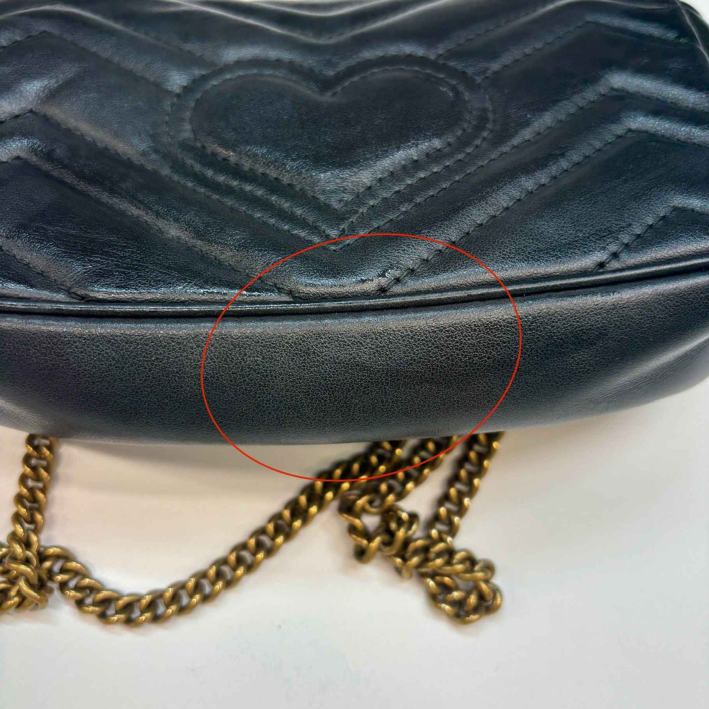 Women's Gg Marmont Super Mini Bag Black