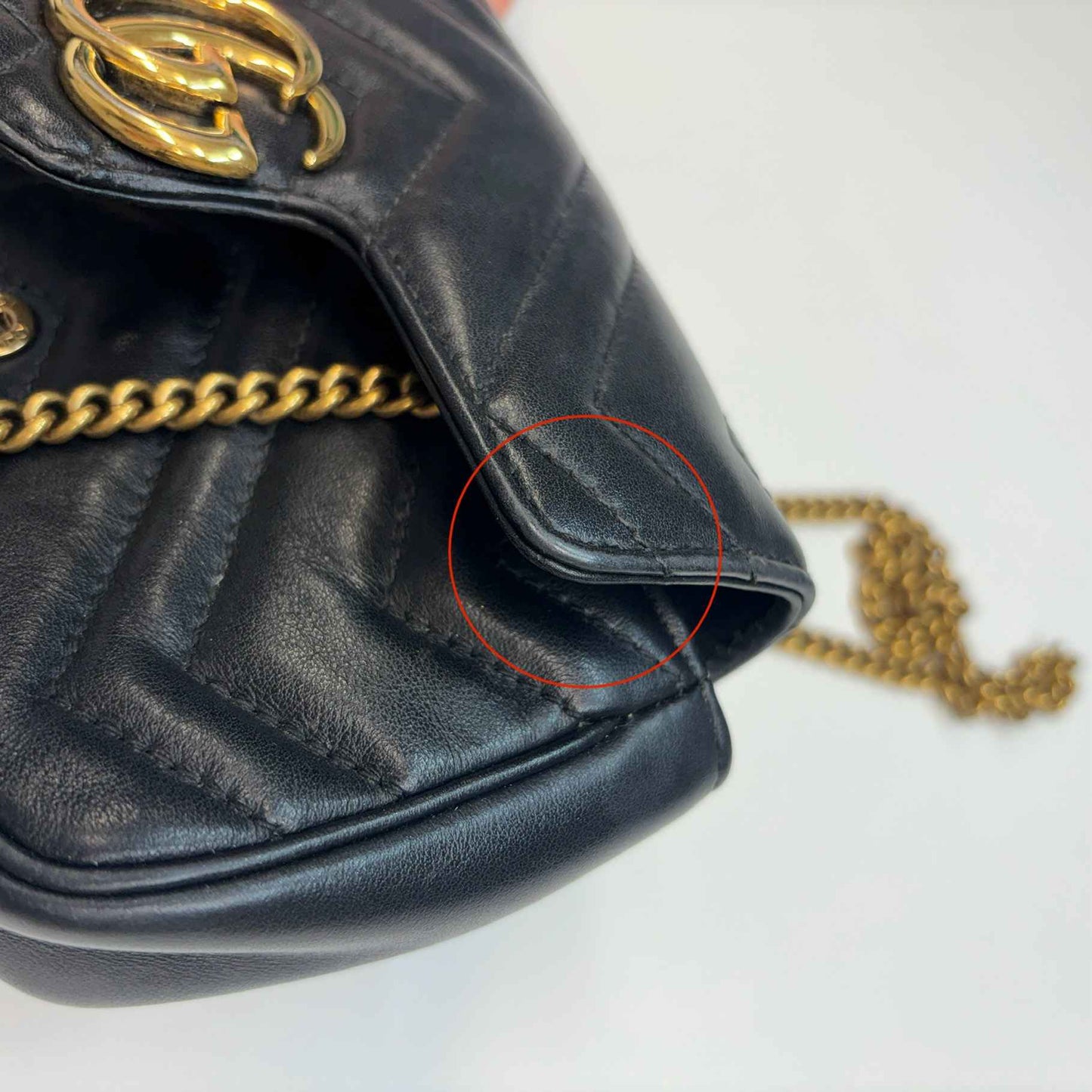 Women's Gg Marmont Super Mini Bag Black