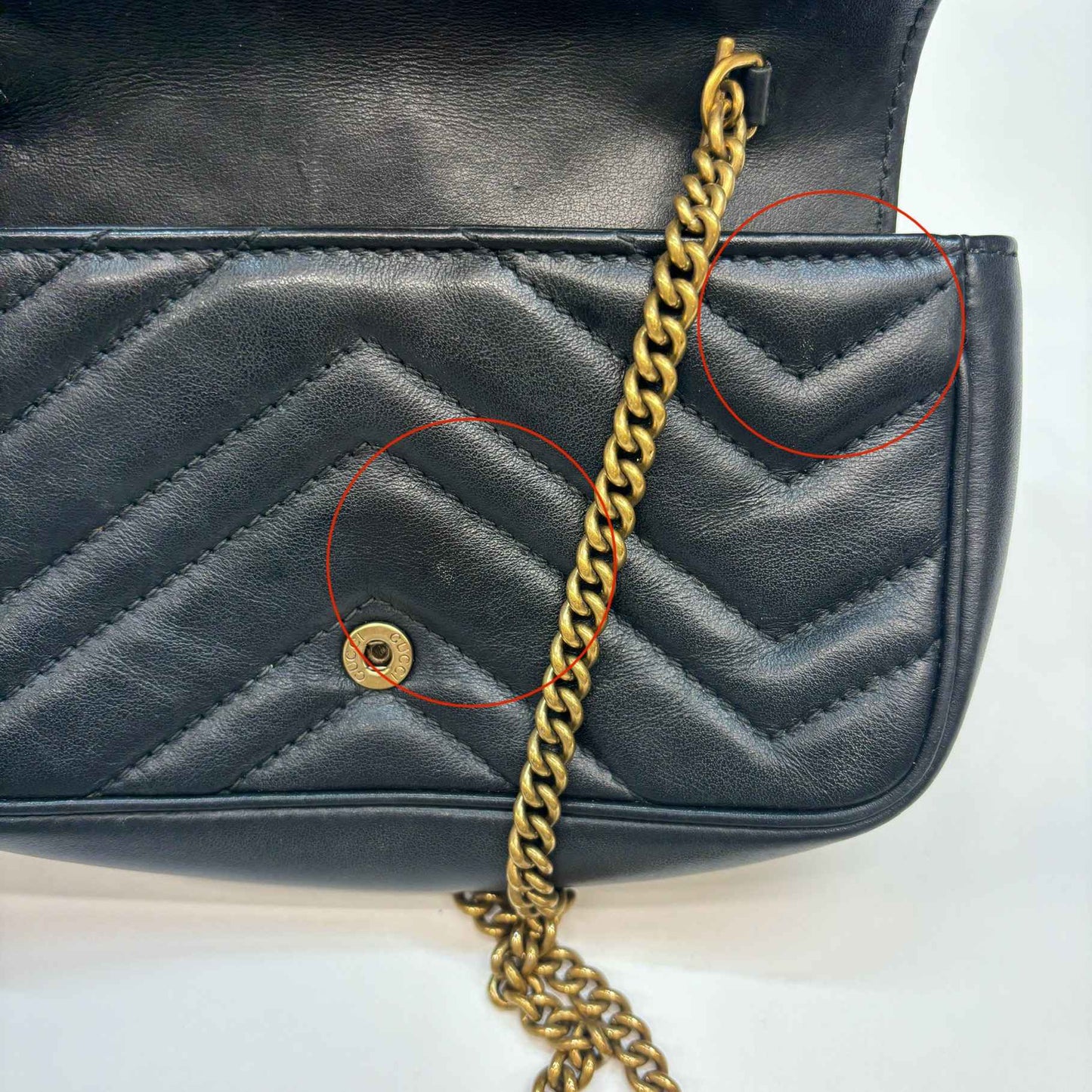 Women's Gg Marmont Super Mini Bag Black