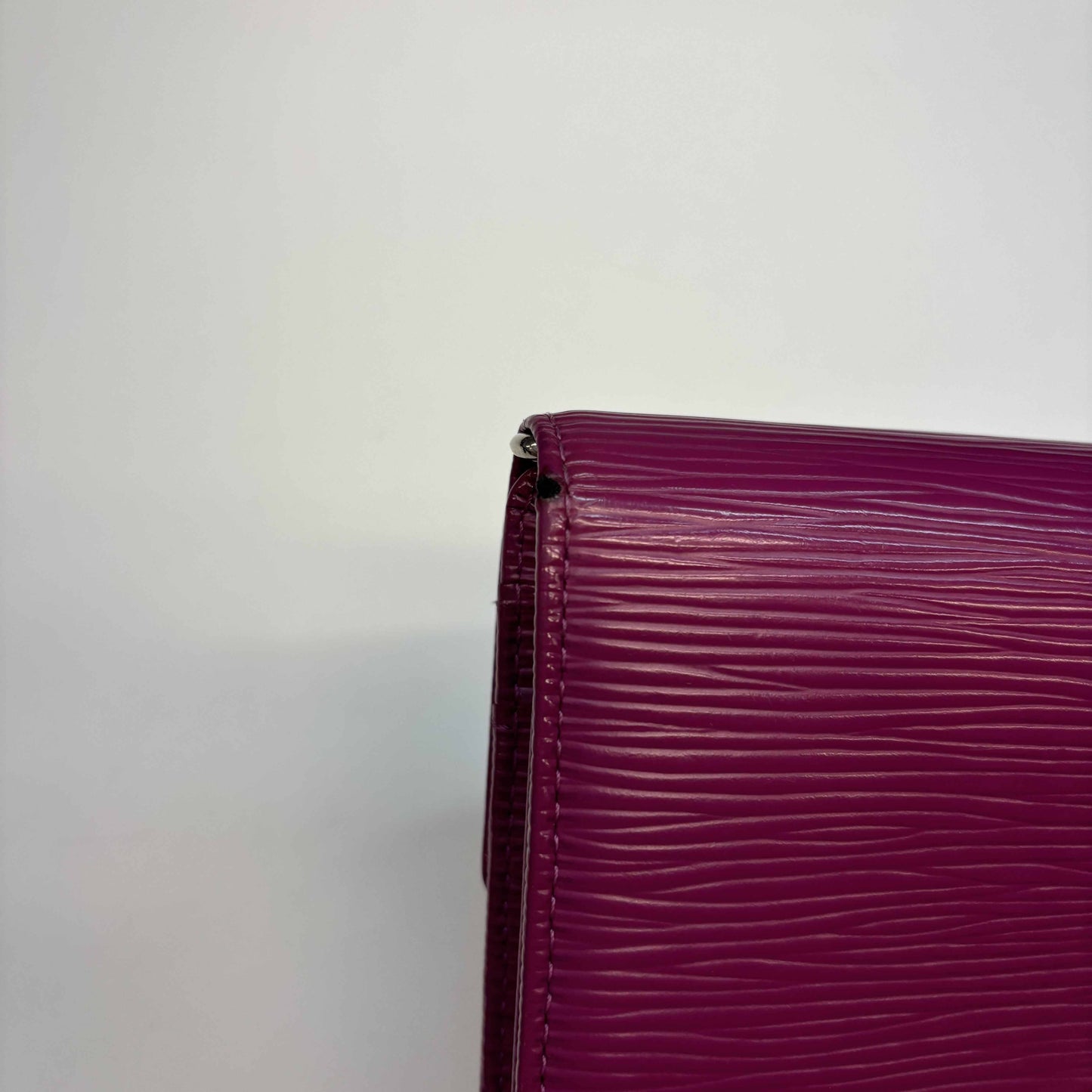 Women's Epi Leather Sarah Wallet Pink