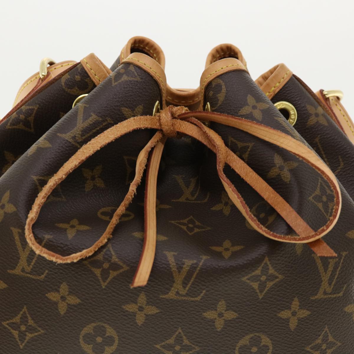 LOUIS VUITTON Monogram Petit Noe Shoulder Bag M40818 LV  lt676A