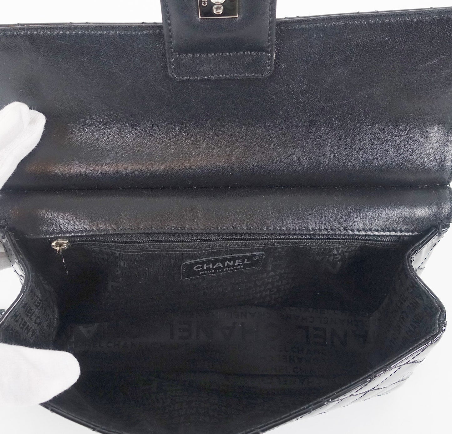 Patent Leather Classic Flap Shoulder Bag