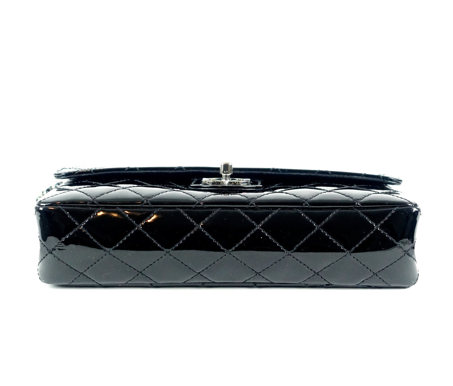 Patent Leather Classic Flap Shoulder Bag