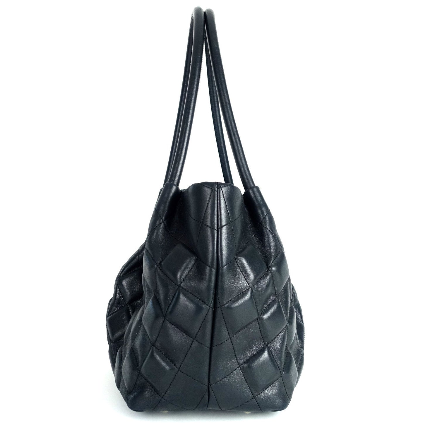 Sloane Square Quilted Calfskin Leather Shoulder Bag