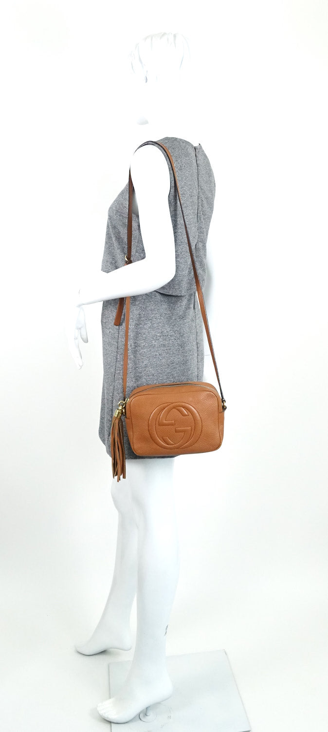 Soho Disco Calf Leather Shoulder Bag