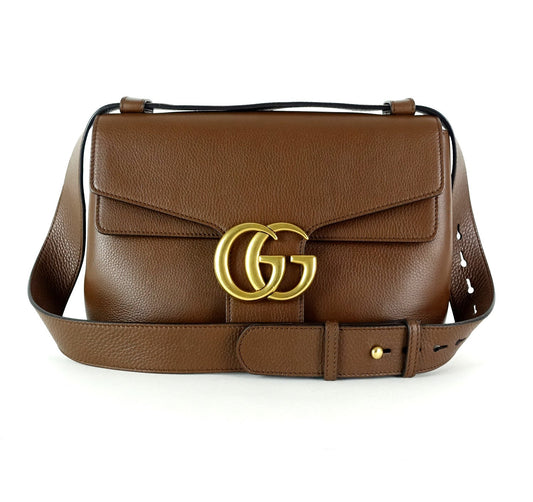 Marmont Calf Leather Medium Shoulder Bag