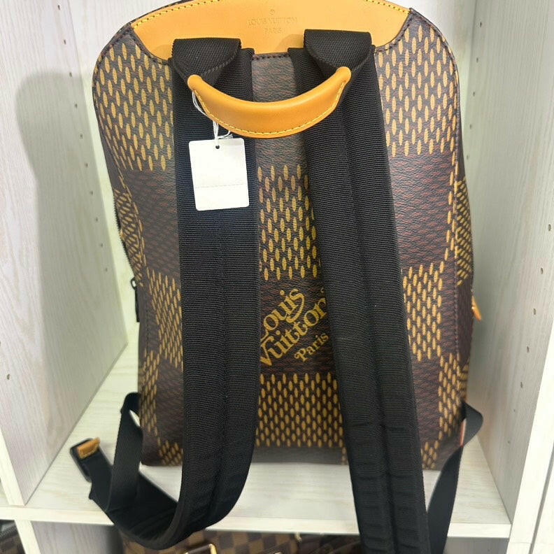 Louis Vuitton Brown Monogram Backpack Limited Edition Model with Front Pocket